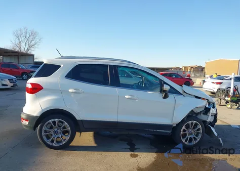 2018 Ford Ecosport Titanium z USA, uszkodzony, nr VIN MAJ3P1VE5JC204477